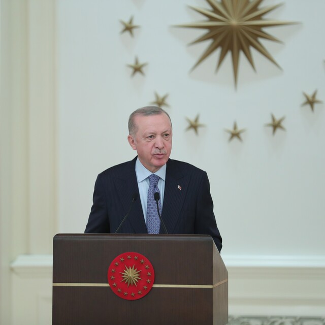 Cumhurbaşkanı Erdoğan, Alparslan Türkeş'i andı