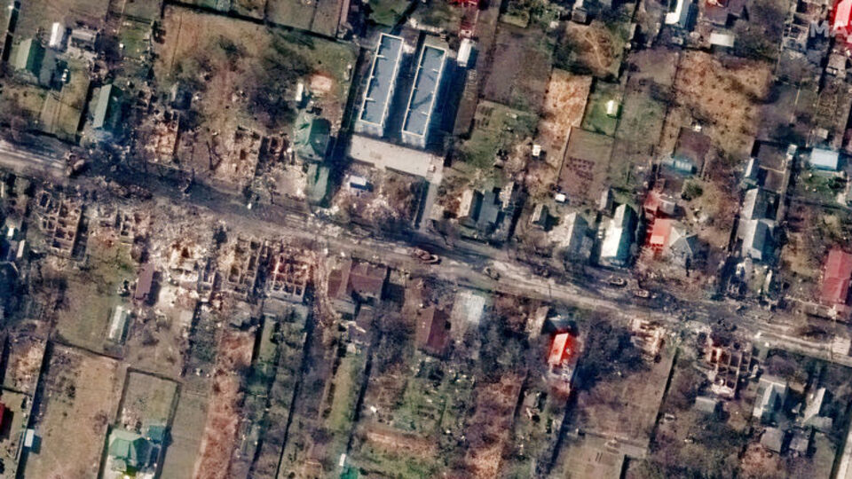 Rusya'nın Buça iddialarına karşı uydu görüntüleri