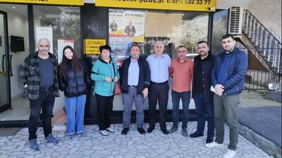 Taksi şoföründen örnek hareket!