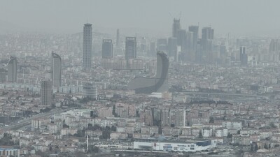 İstanbul'u toz bulutları sardı!