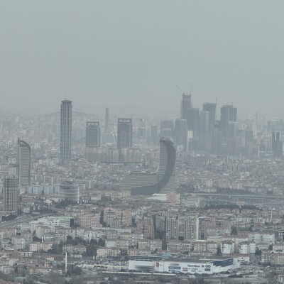 İstanbul'u toz bulutları sardı!