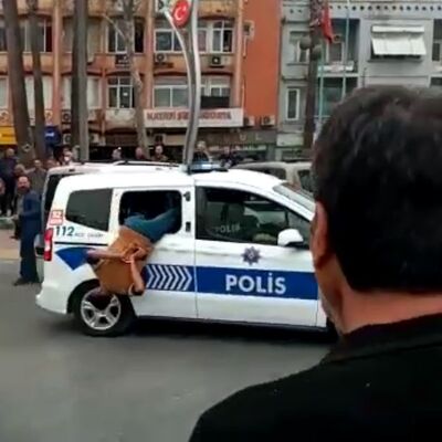 Gözaltına alınan saldırgan pencereden kaçmaya çalıştı!