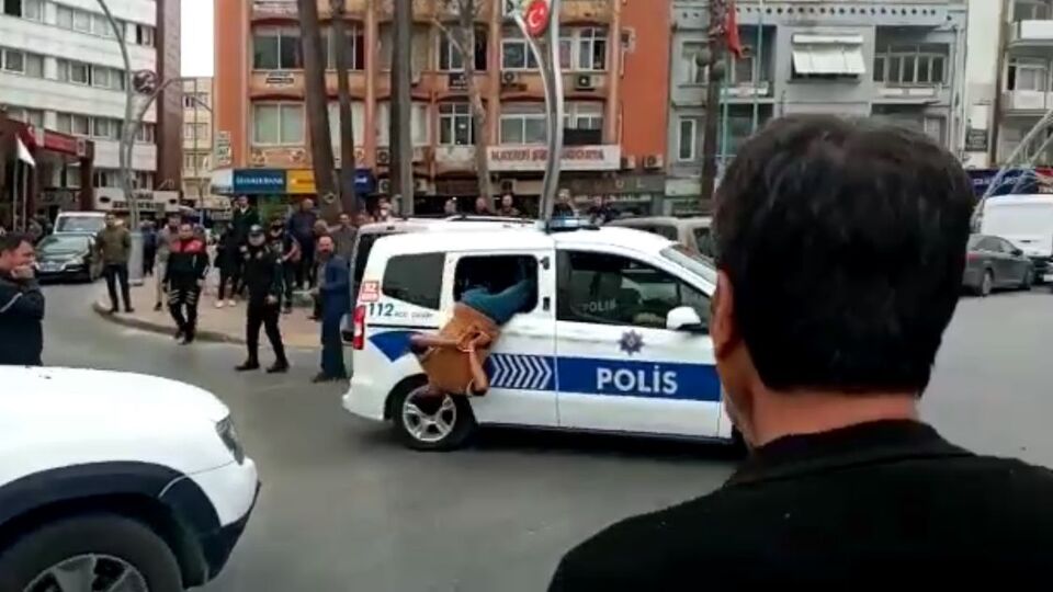 Gözaltına alınan saldırgan pencereden kaçmaya çalıştı!