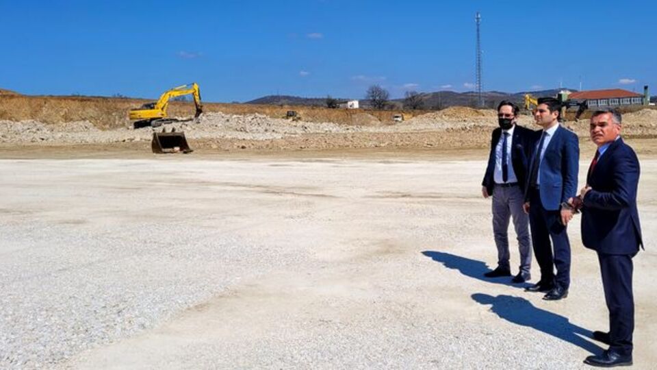 Hamzabeyli Sınır Kapısı'ndaki TIR parkı genişletiliyor