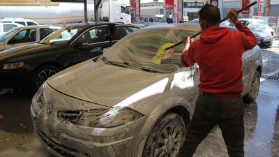 Oto yıkamacılar doldu taştı! O kente çamur yağdı!