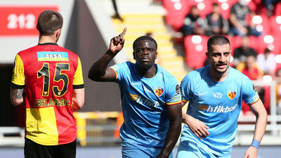 Kayserispor, Göztepe'yi ateşe attı