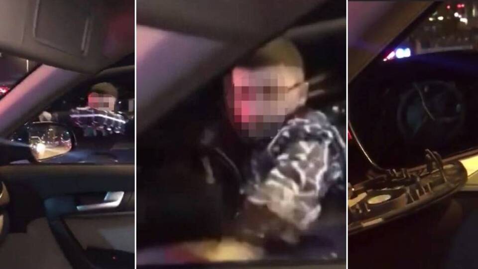 Aynayı kırdı, trafik canavarı çıktı! Magandanın bahanesi