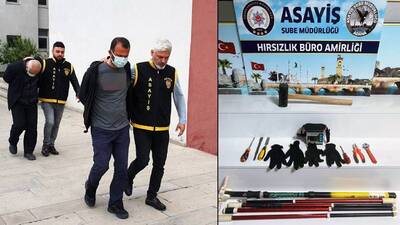 Hırsızlar bunu da yaptı! Altınları bakın nasıl buldular?