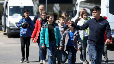 Ukraynalı çocukların üçte ikisi evinde değil