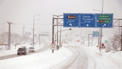 Meteoroloji'den Bolu Dağı için kar uyarısı