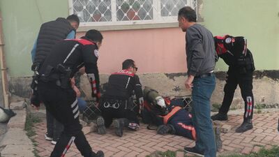 Yangında can pazarı yaşandı, onlar kavga etti