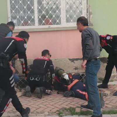 Yangında can pazarı yaşandı, onlar kavga etti