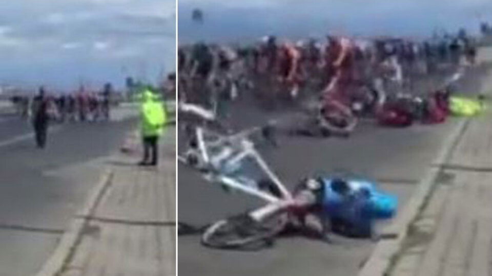 Tour of Turkey'de şoke eden olay! Ne yaptın Şenol!