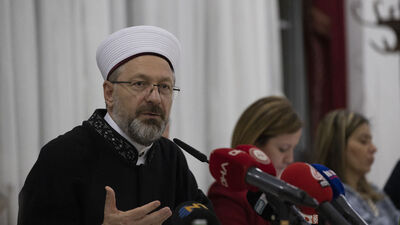 Diyanet İşleri Başkanı Ali Erbaş'tan hac müjdesi
