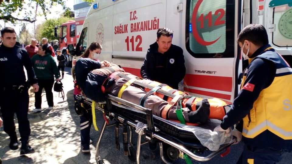 Dinlemedi, düştü!