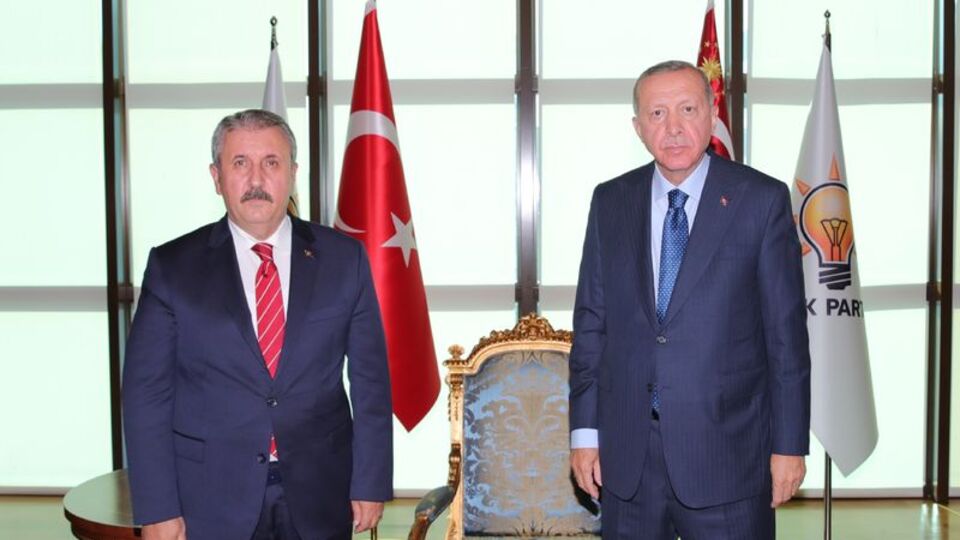 Cumhurbaşkanı Erdoğan, Destici ile görüştü
