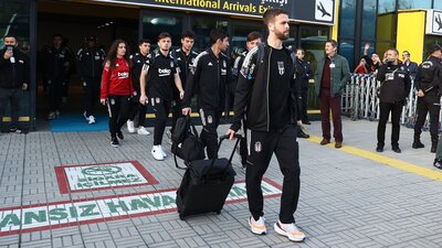Beşiktaş kafilesi Giresun´da