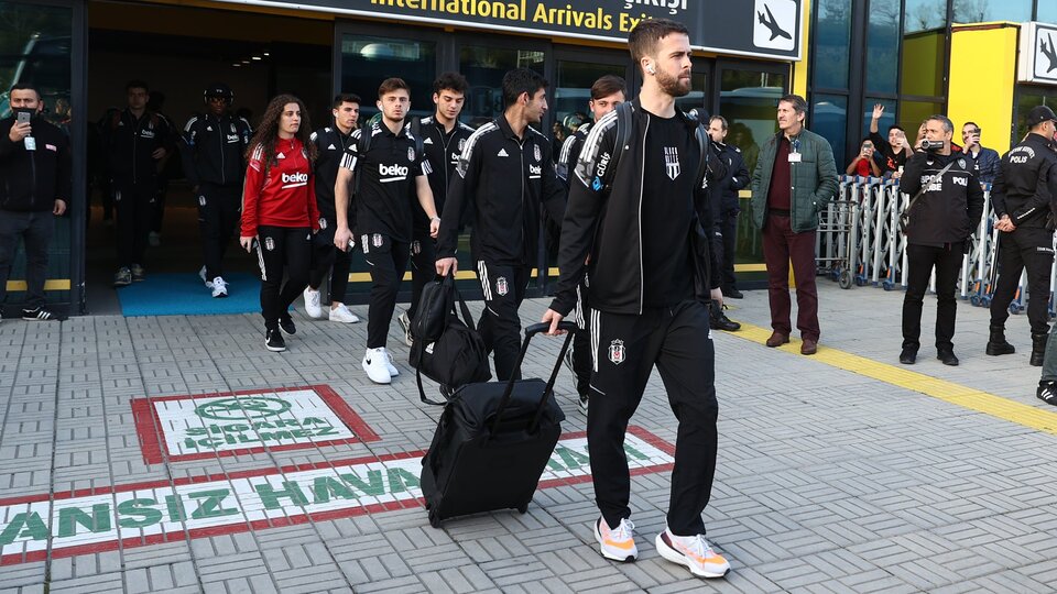 Beşiktaş kafilesi Giresun´da