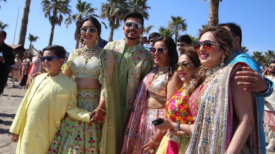 Masalsı Hint düğünleri yeniden başladı