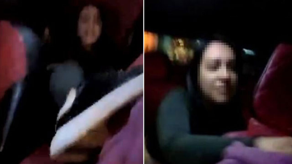 Direksiyondaki taksiciye tekme attı!