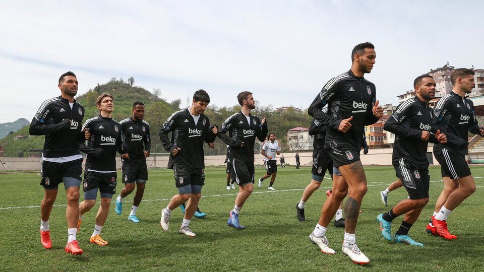 Beşiktaş, Giresun'da ter idmanı yaptı