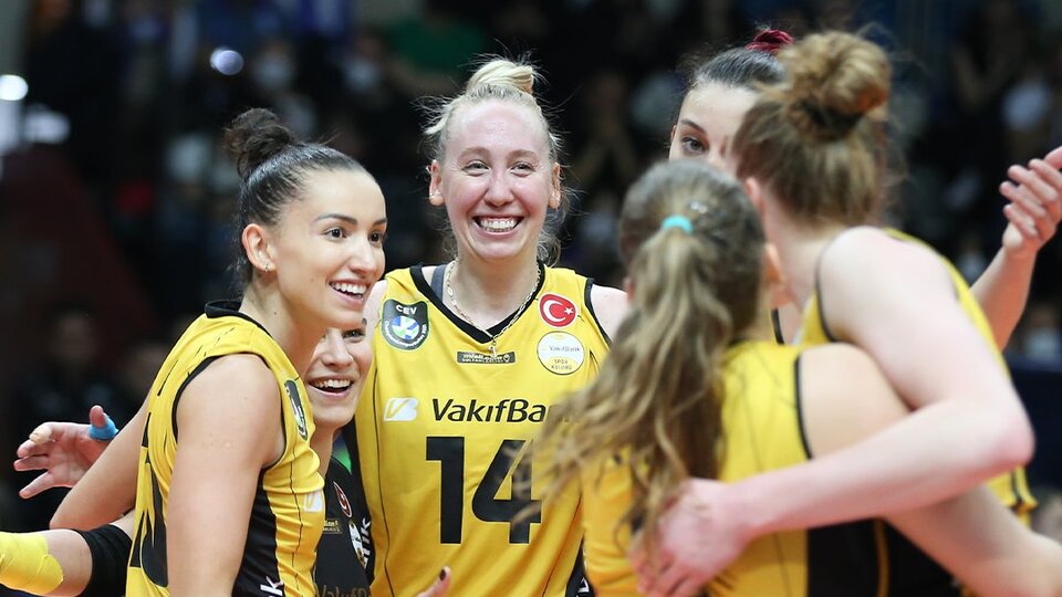 Kupa Voley'de şampiyon VakıfBank