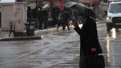 Bu bölgelerde sağanak, lodos ve toz taşınımı var