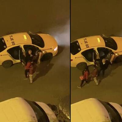Yolcuyla tartışan taksici şoke etti: Seni bıçaklarım