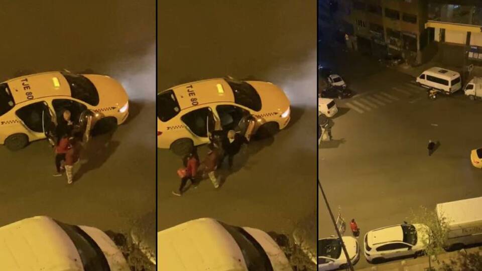 Yolcuyla tartışan taksici şoke etti: Seni bıçaklarım