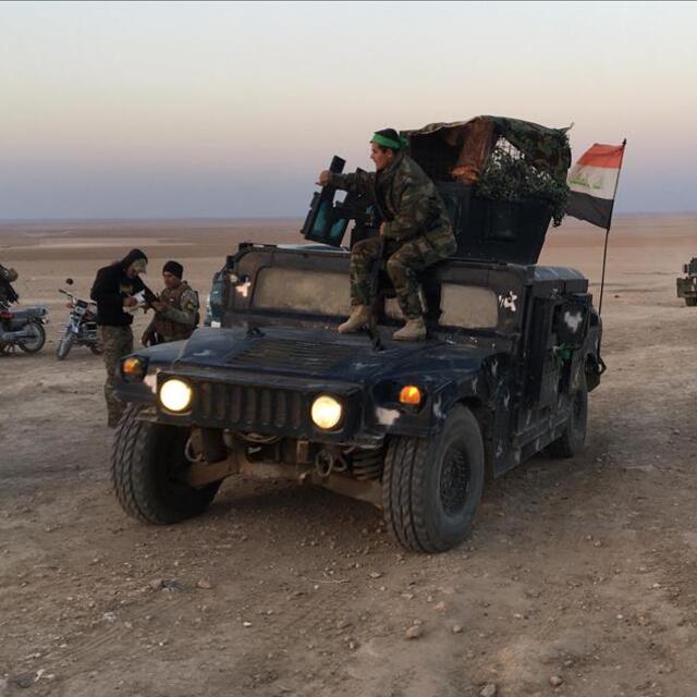 Irak'ta DEAŞ'a yönelik "Demir Çekiç" operasyonu
