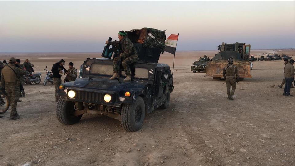 Irak'ta DEAŞ'a yönelik "Demir Çekiç" operasyonu