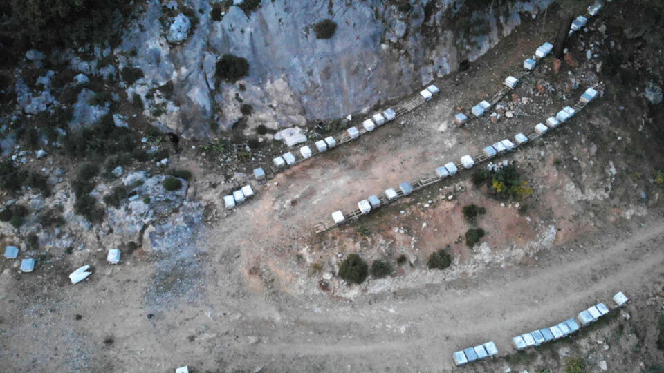 Gezgin arıcıların yayla yolculuğu başladı