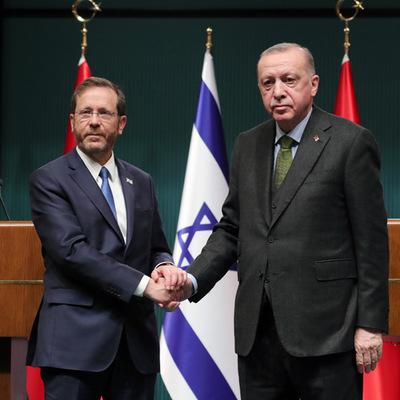 Cumhurbaşkanı Erdoğan, Herzog ile görüştü