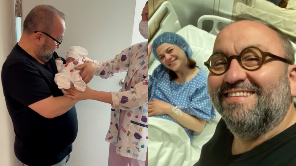 44 yaşında baba oldu