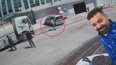 Ölüm hemen yanı başından geldi!