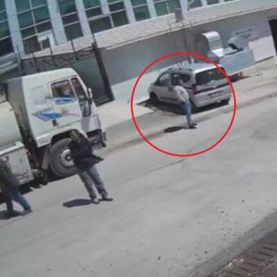 Ölüm hemen yanı başından geldi!