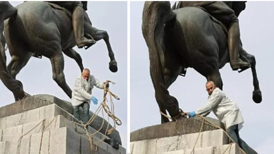 Onur Anıtı'na çirkin saldırıda karar