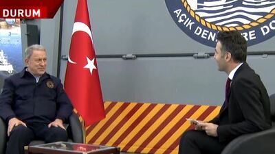 Bakan Akar'dan Habertürk'e açıklamalar