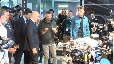 Motosikletliye Avrasya müjdesi