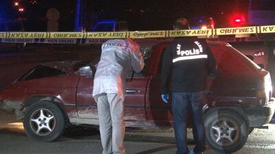 Önce eşini sonra kendisini vurdu!