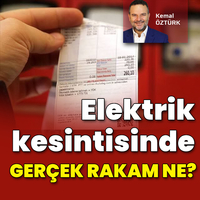 Elektrik kesintisinde gerçek rakam ne?