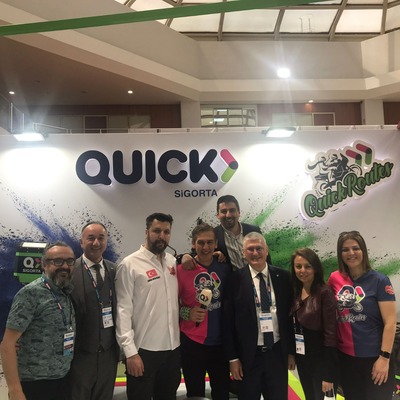 Quick, Motosiklet Fuarı'nın sponsoru