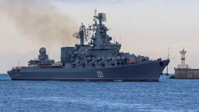 Rusya'dan Moskova kruvazörü açıklaması
