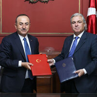 Bakan Çavşoğlu'ndan mevkidaşı ile ortak açıklama