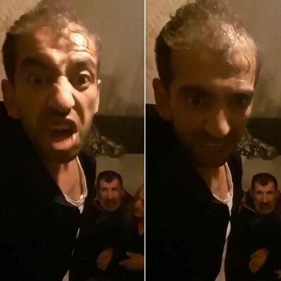 Babaanne ve babaya darp! Bu nasıl evlat!