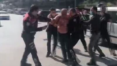 Baba oğul hastaneyi birbirine kattı!