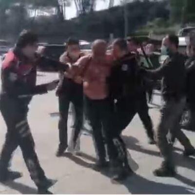 Baba oğul hastaneyi birbirine kattı!