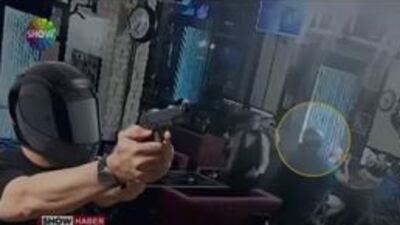 İstanbul'daki kafede dehşet anları