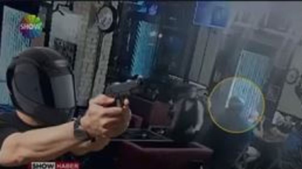 İstanbul'daki kafede dehşet anları