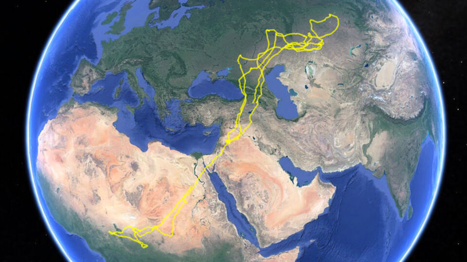 2 yılda 13 ülke, 29 bin kilometre! Adım adım izleniyor